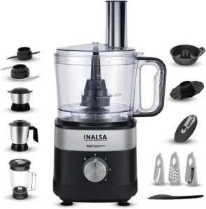 Inalsa Food Processor with Mixer, Grinder, and Juicer