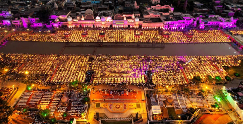 Diwali in Ayodhya, Uttar Pradesh