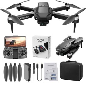 Amitasha F198 Drone with 4K 1080p HD Dual Camera