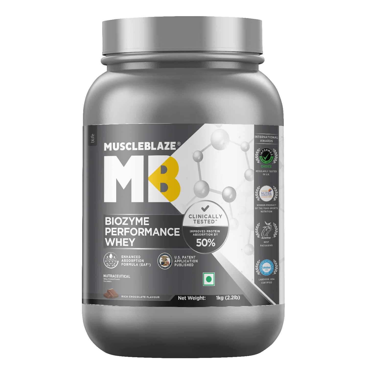 MuscleBlaze Biozyme Performance Whey - ₹2,499*