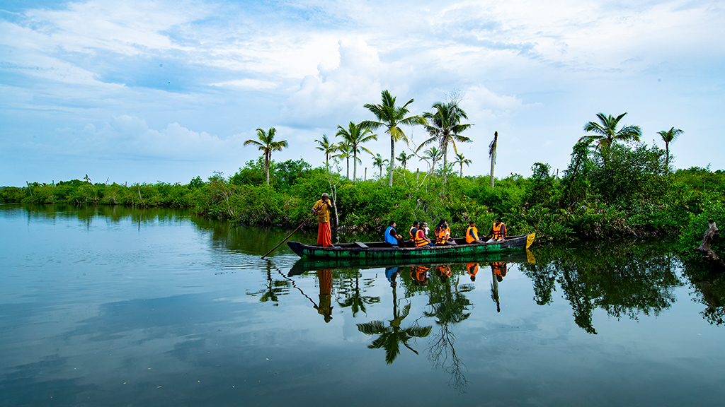 Munroe Island Backwaters