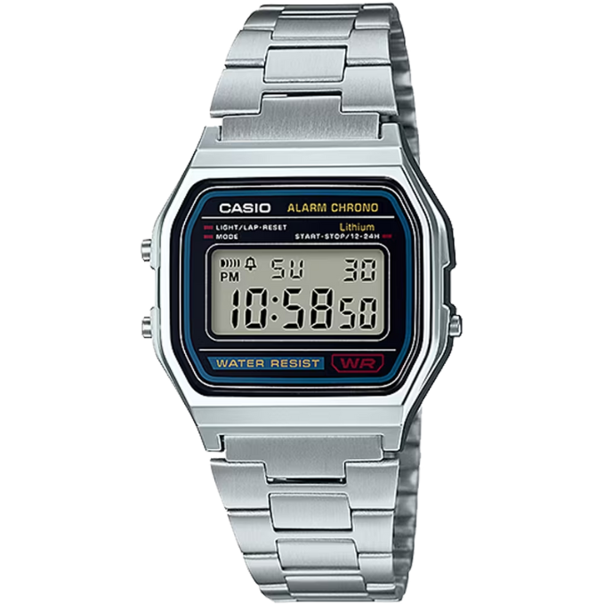 Casio Stainless Steel A-158Wa-1Q