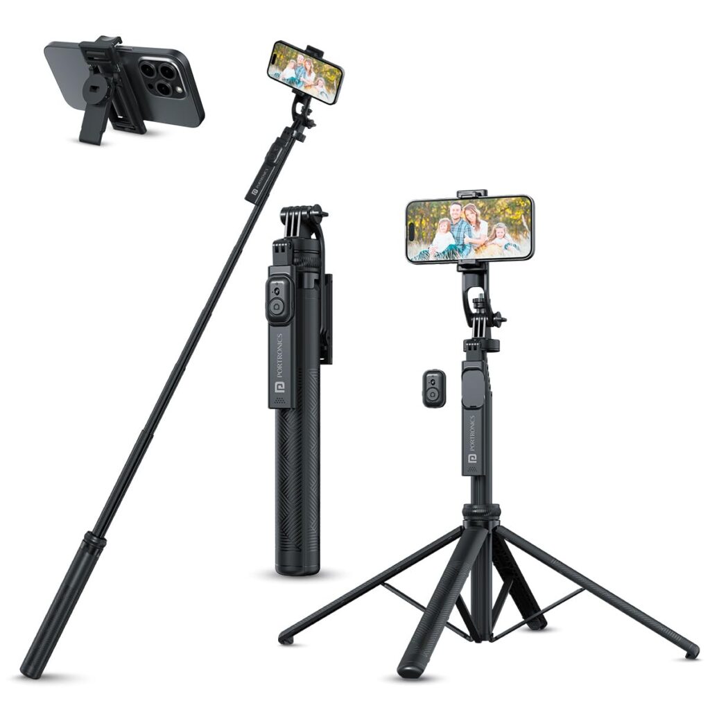 Portronics Lumistick 2 Portable Smart Selfie Stick